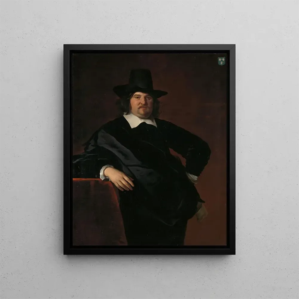 Abraham de Visscher 1605-67 ammattilainen Amsterdamista ja Länsi-Intian kauppayhtiön johtaja - Abraham Lambertsz van den T...