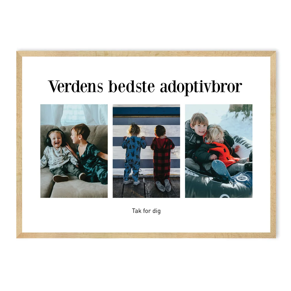 Adoptivbror - plakat