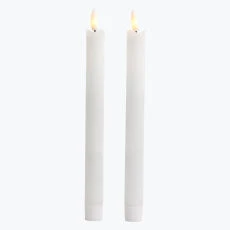Ambience kruunukynttilä valkoinen 2 kpl