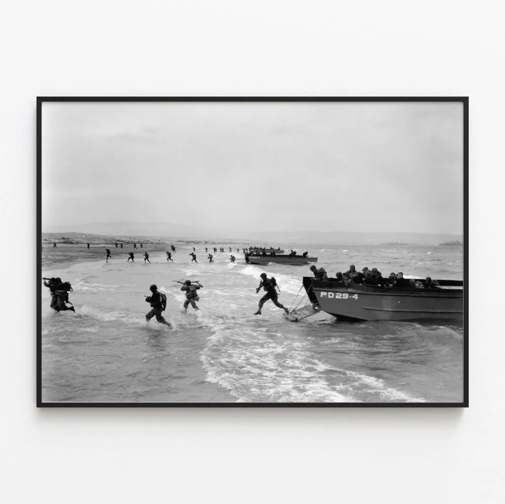 Amfibiskoulutus Algeriassa vuonna 1944 - toisen maailmansodan aikana