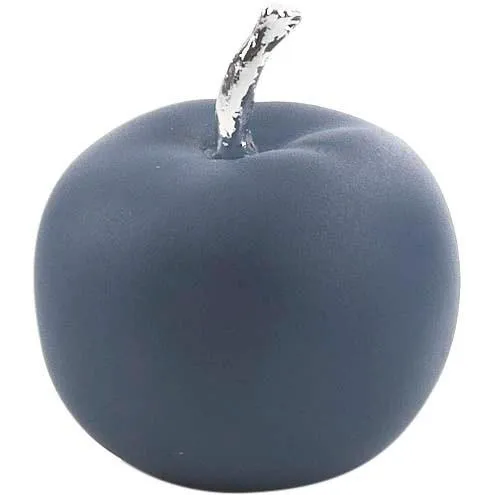 Argenesi Apple Resin Figurine 4cm Matt Blue 0,02903