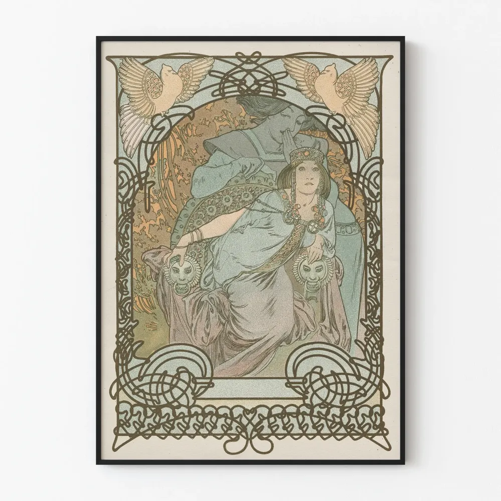 Art Nouveau -juliste Princesse de Tripoli