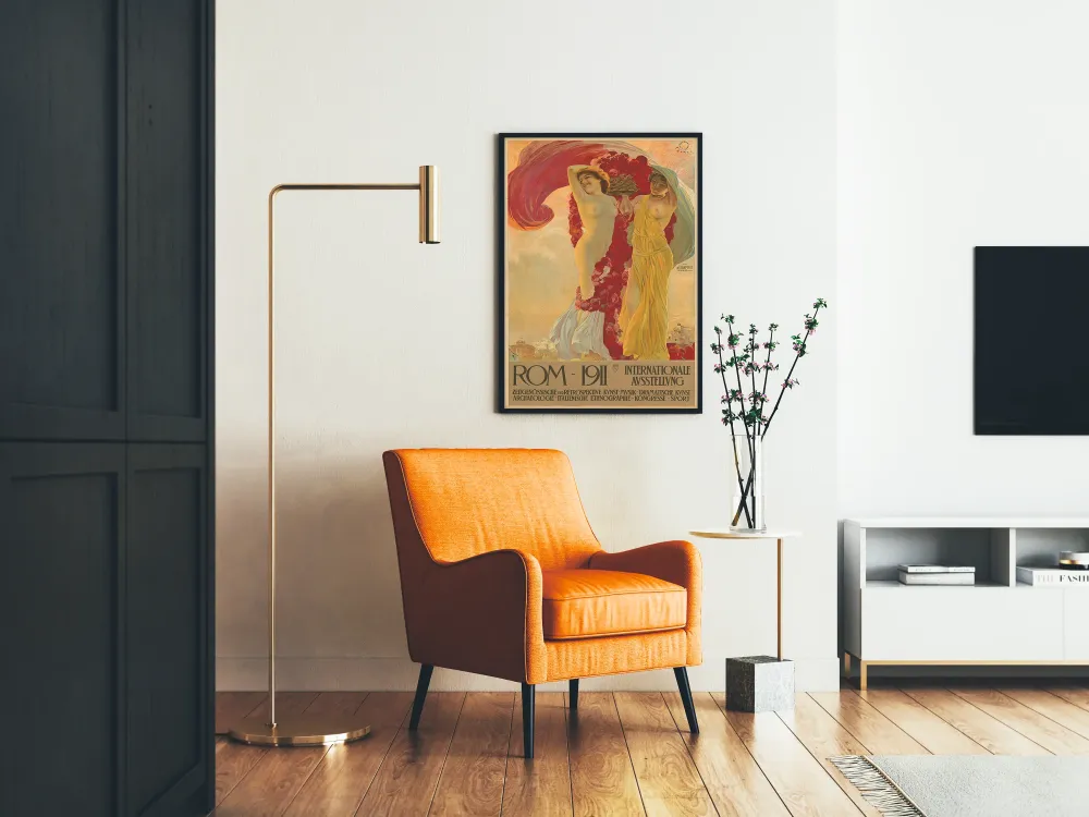 Art Nouveau -juliste Rooma 1911 - Kansainvälinen näyttely