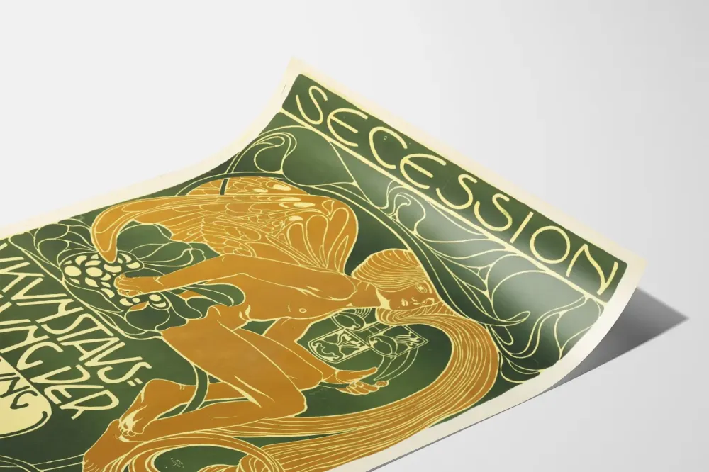 Art Nouveau -juliste Secession-näyttelyyn