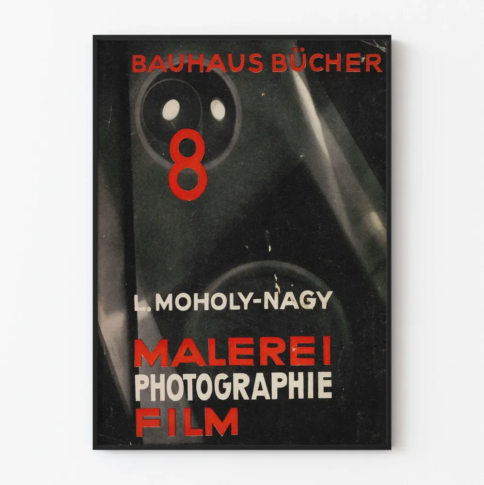 Bauhaus Moholy-Nagy Maalaus Valokuvaus Elokuva Juliste