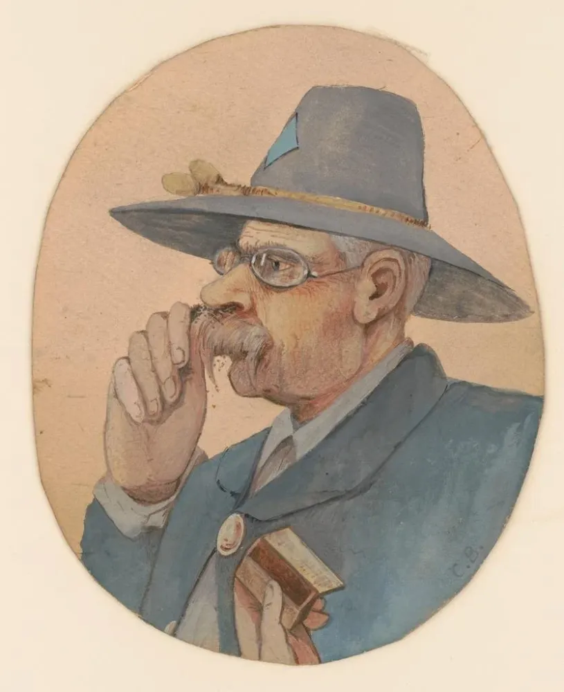 Carl Bayerin sairaalan intendentin -yhtiön taidetuloste - Adolph Metzner | Reproduction