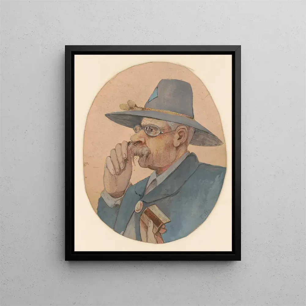 Carl Bayerin sairaalan intendentin -yhtiön taidetuloste - Adolph Metzner | Reproduction