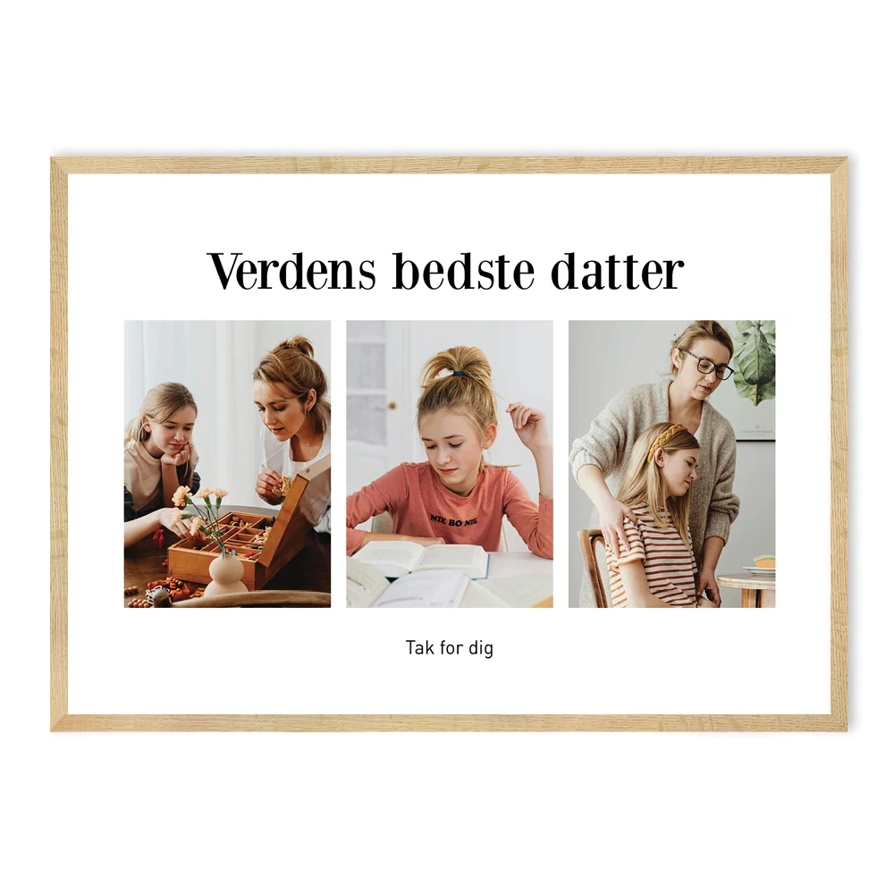 Datter- plakat