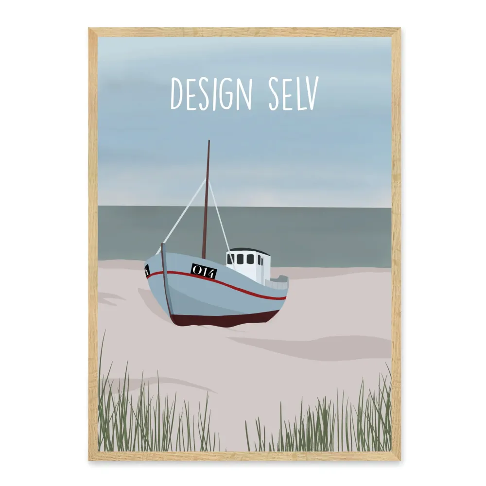 Design selv - sommerhusplakat