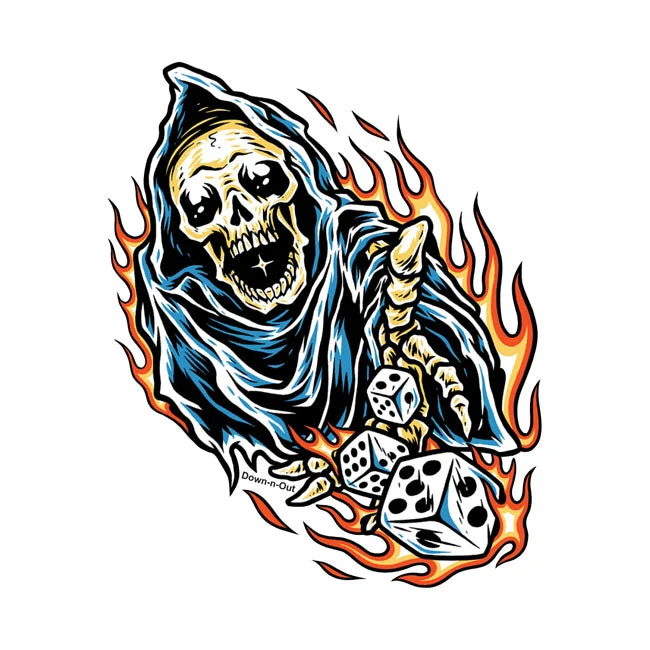 Down-N-Out Dice Reaper tarra