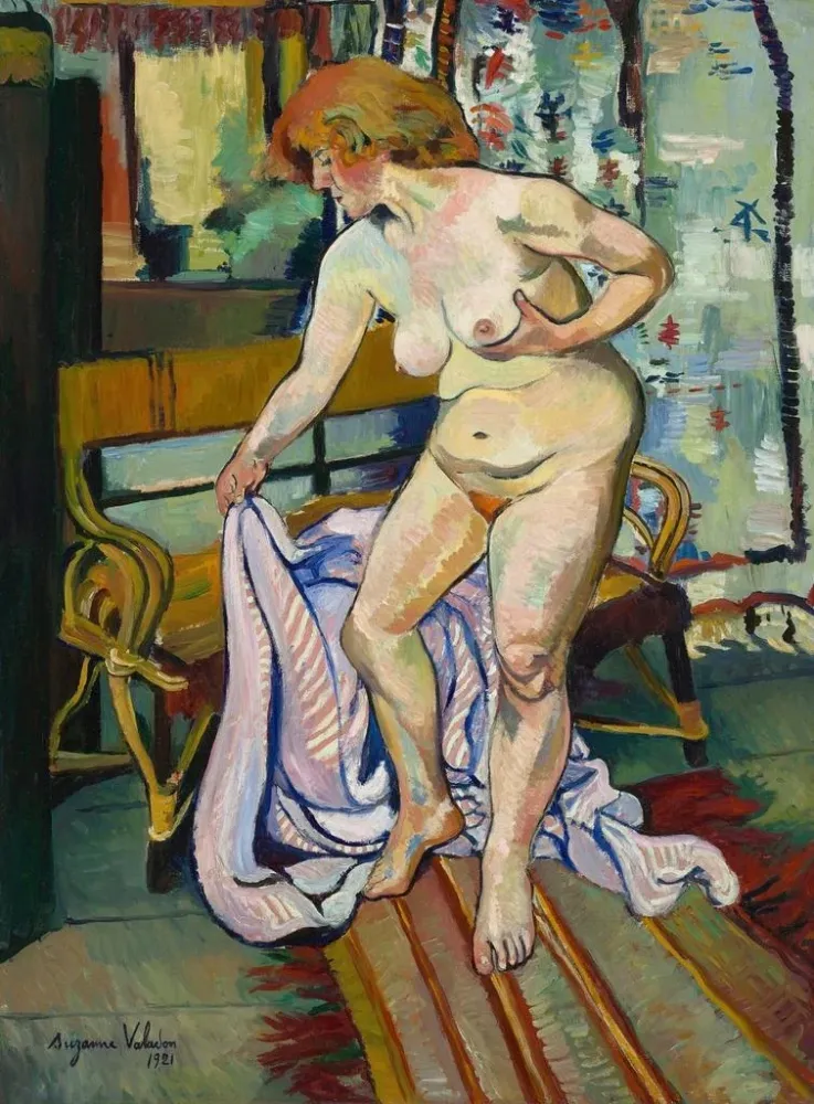 Nu drapé - Suzanne Valadon | Taidetuloste