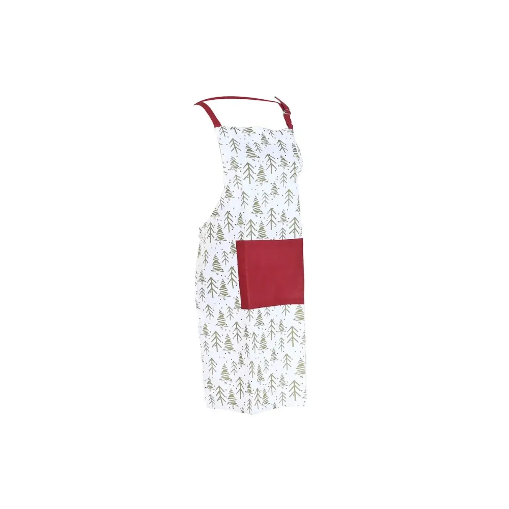 Esiliina Home ESPRIT Valkoinen Punainen Vihreä Beige 60 x 0,2 x 80 cm (2 osaa)