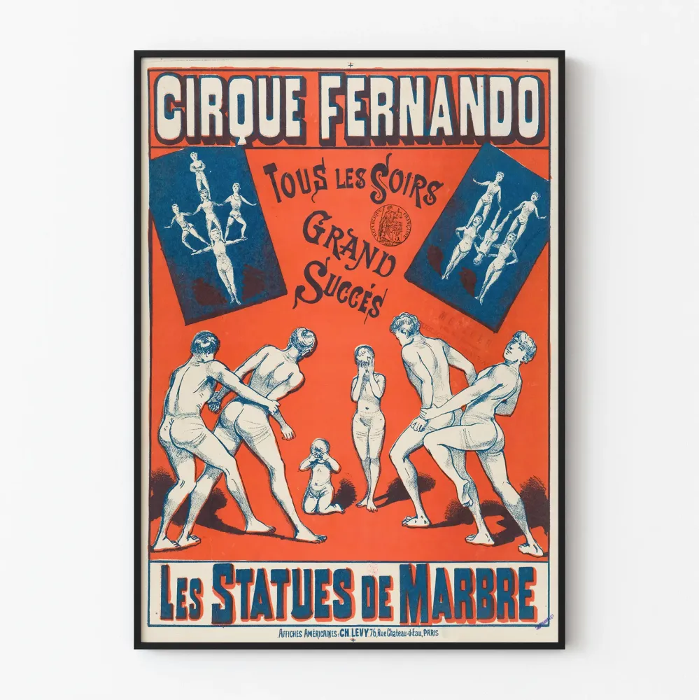 Fernando-kiertuejuliste - Marmorsankarit