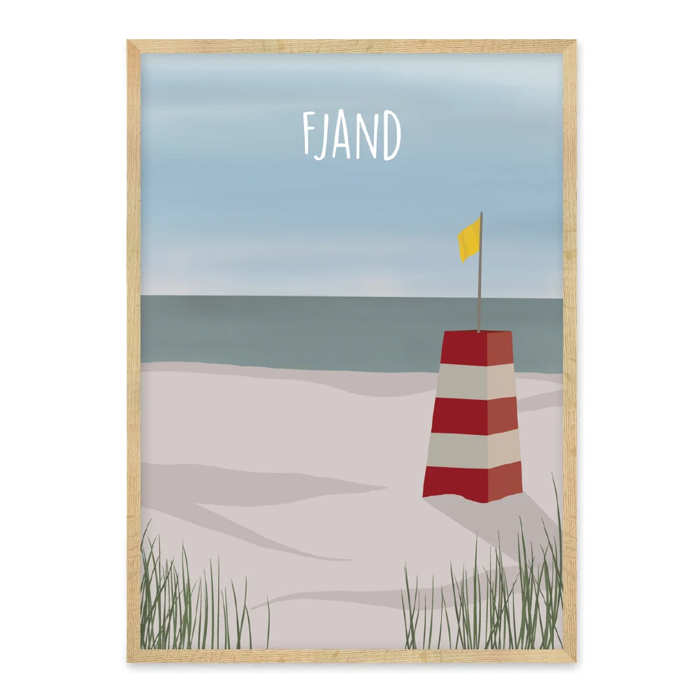 Fjand - sommerhusplakat