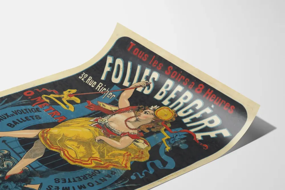 Folies Bergère - Juliste baletti- ja oopperailtoihin