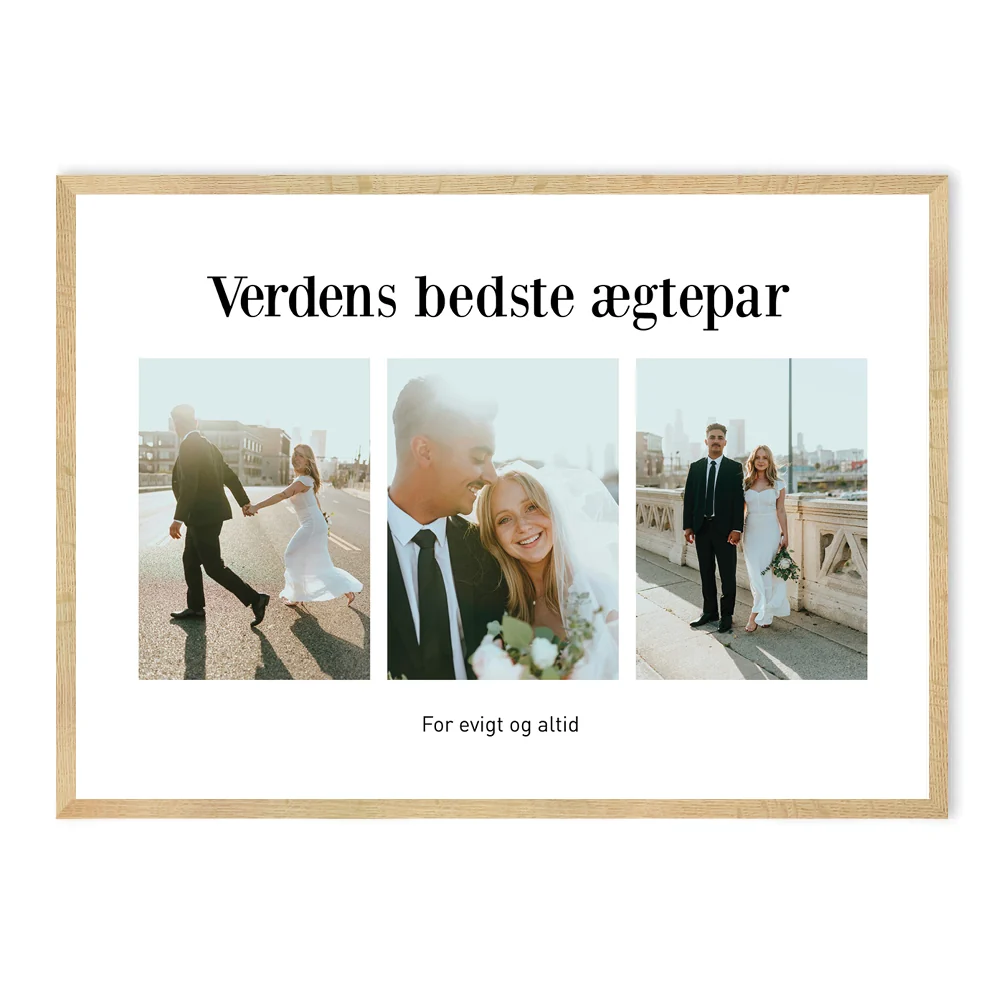Ægtepar - plakat