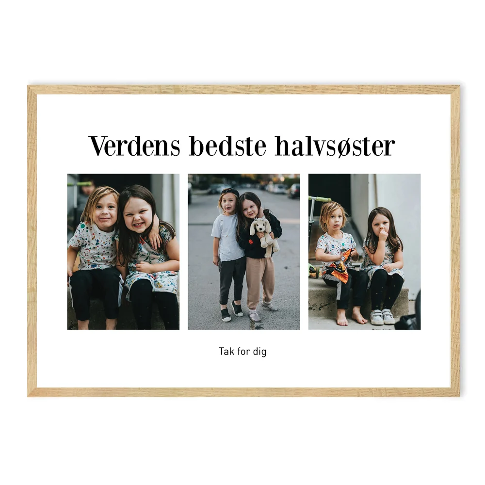Halvsøster plakat