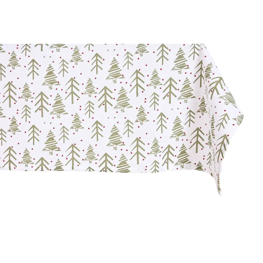 Hartsia hylkivä pöytäliina Home ESPRIT Valkoinen Vihreä Beige (5 Kappaletta)