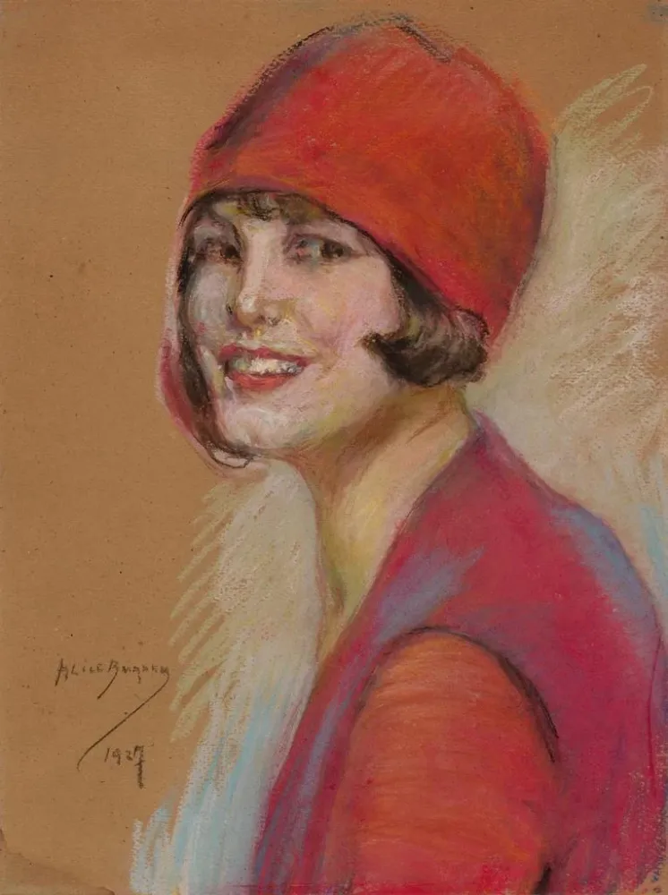 Hollywood-maalaus - Alice Pike Barney | Taidetuloste