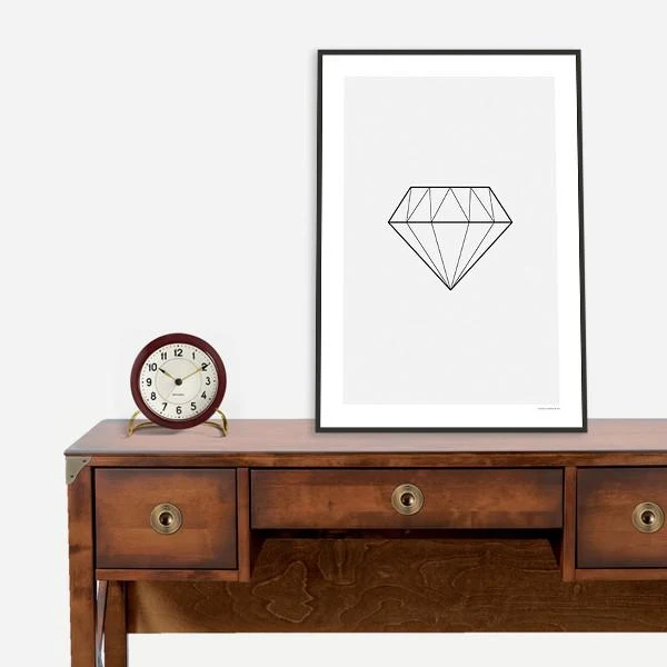 Hvid diamant - plakat