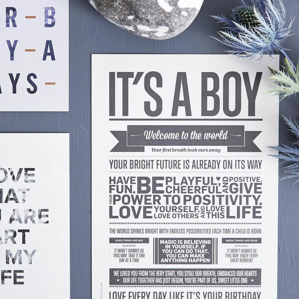 It's Boy - plakat