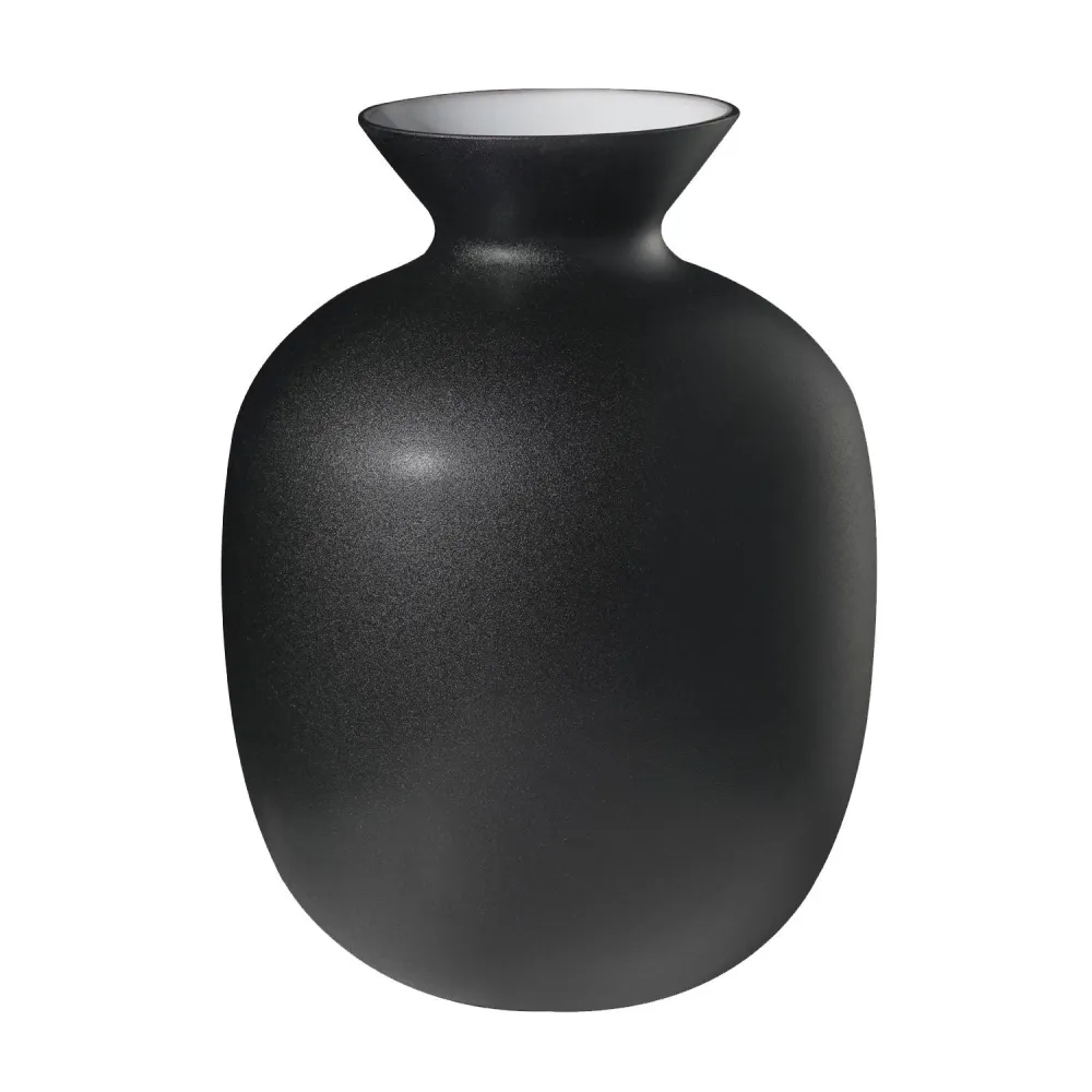 Ivv Rialto Medium maljakko K.24cm musta eclipse koriste 8568.3