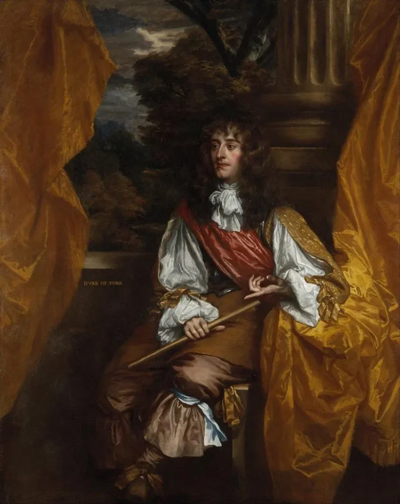 Jacques VII:n ja II:n maalaus Yorkin herttuan aikana - Sir Peter Lely | Taidetuloste