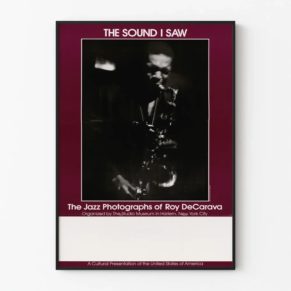 Jazz Juliste Roy DeCarava - Sound I Saw