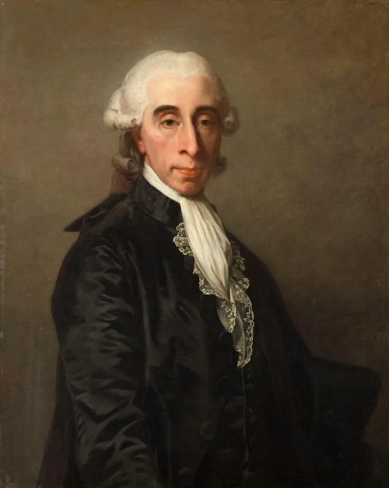 Jean - Sylvain Bailly (1736 - 1793), tiedemies ja poliitikko, Pariisin pormestari vuosina 1789–1791 - Jean Laurent Mosnier...