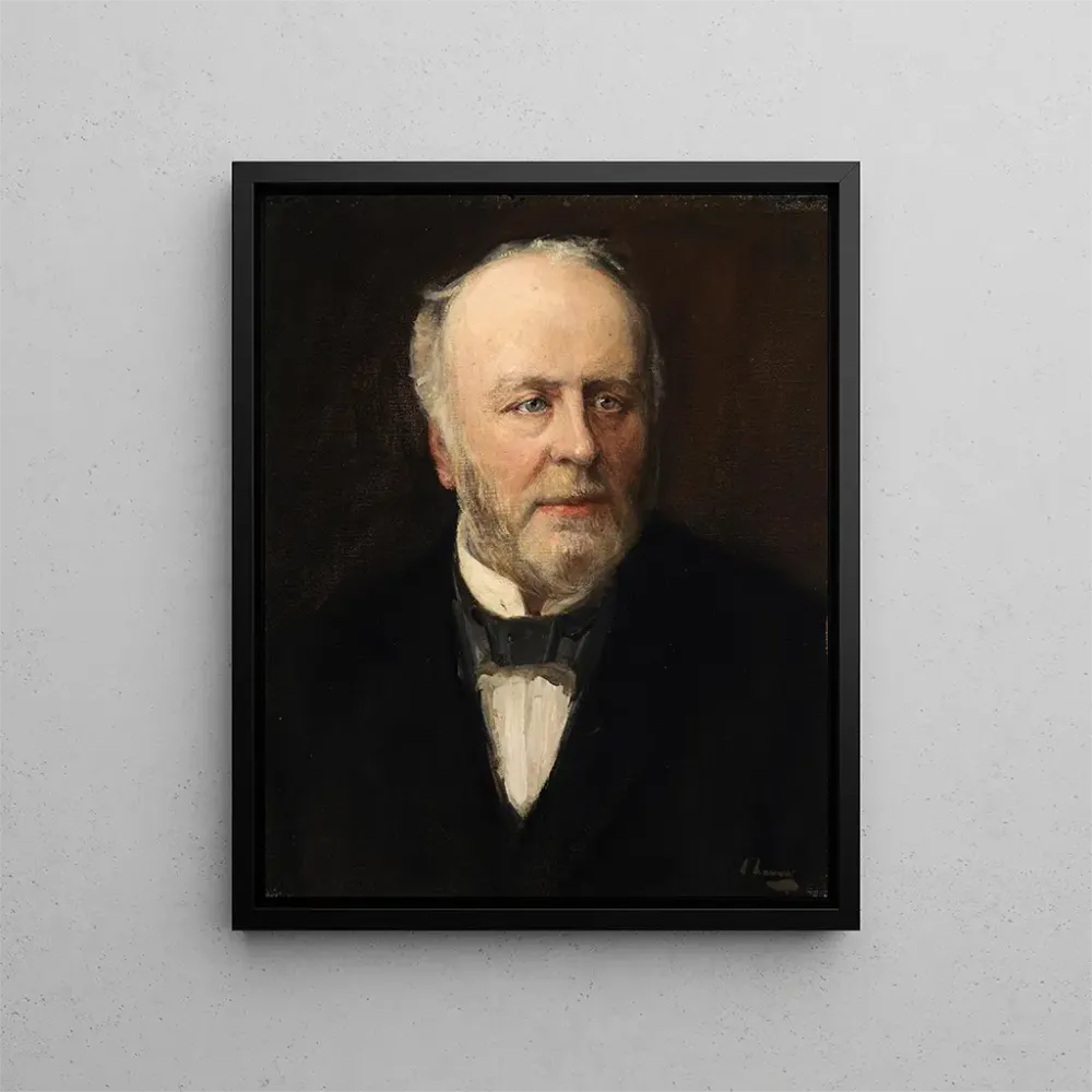John Thomas Gilbertin (1829 - 1897) - Muistoesinekauppias - Sir John Lavery | Taidetuloste