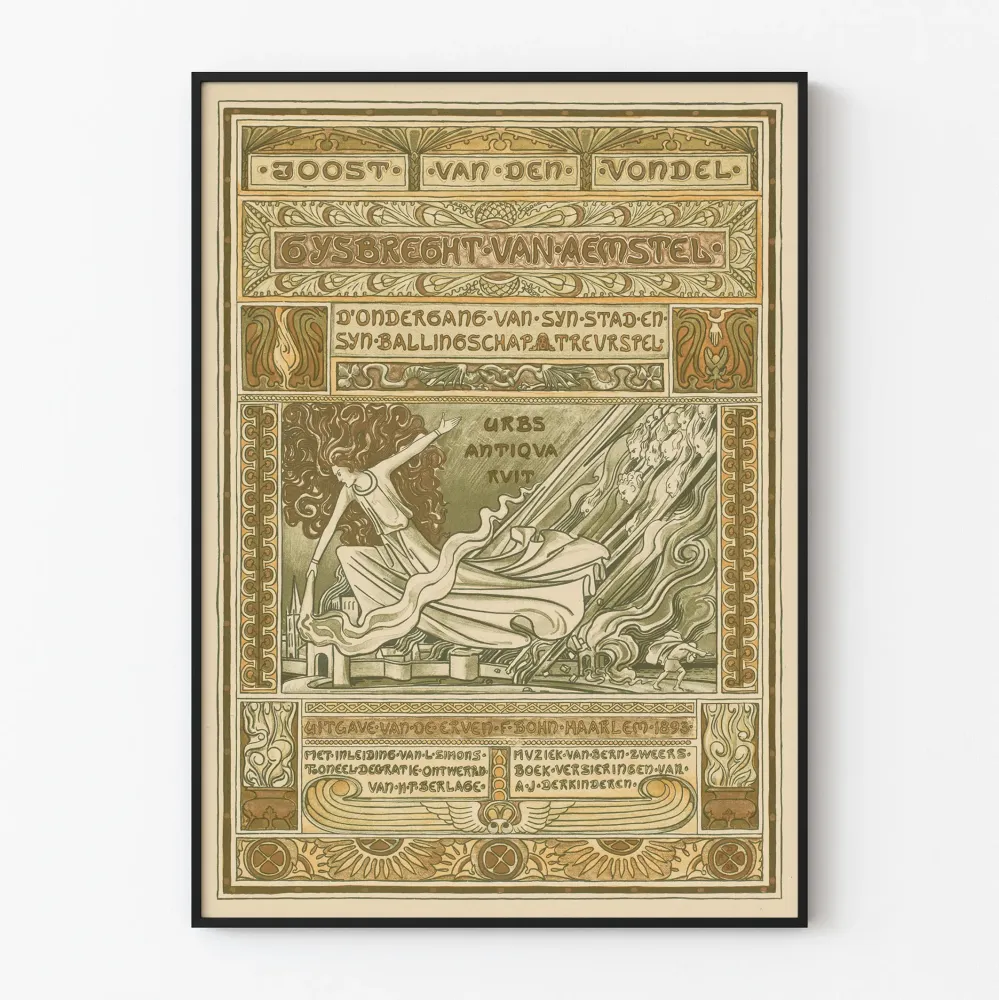 Joost van den Vondel - Gysbreght van Aemstel koristejuliste