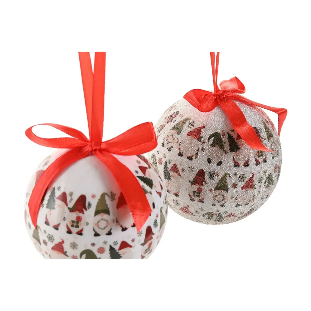 Joulupallo Home ESPRIT Monivärinen PVC (14 Osat)