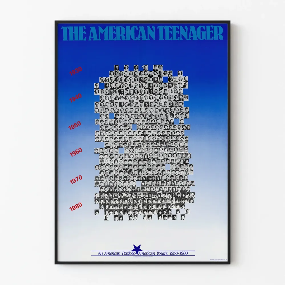 Juliste American Teenager - Yhdysvaltalisten teini-ikäisten muotokuvia 1930-1980