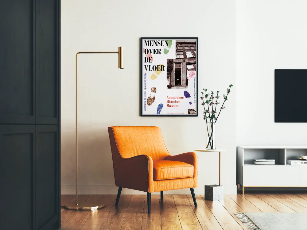Juliste Amsterdamin historiallinen museo 1996 näyttely