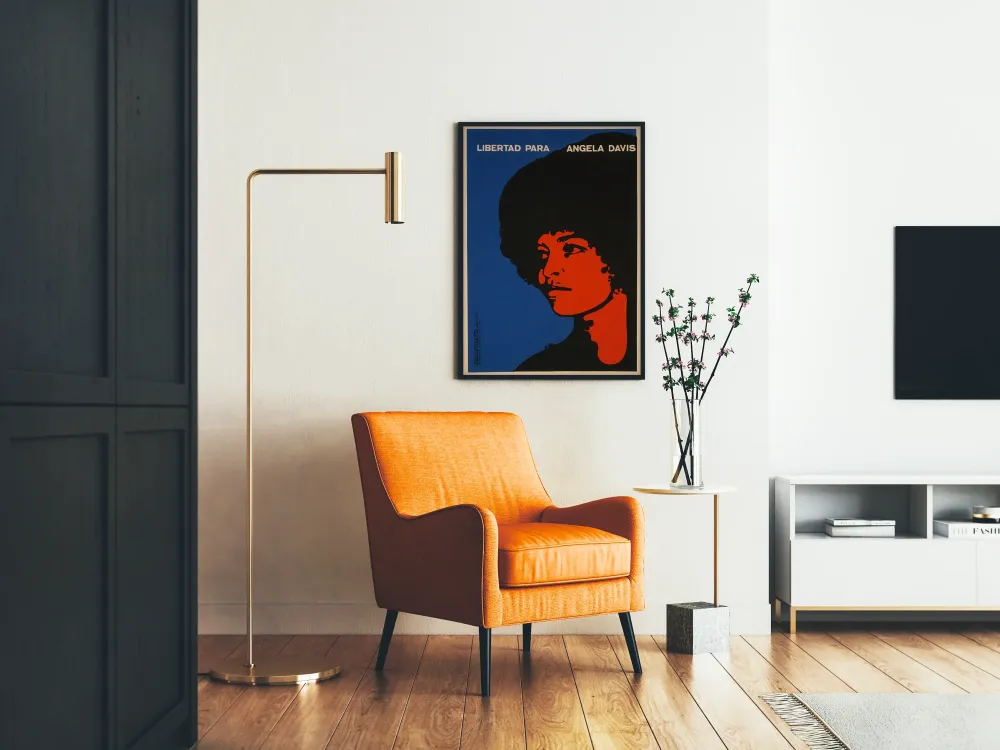 Juliste Libertad Para Angela Davis seinäkoristeeseen