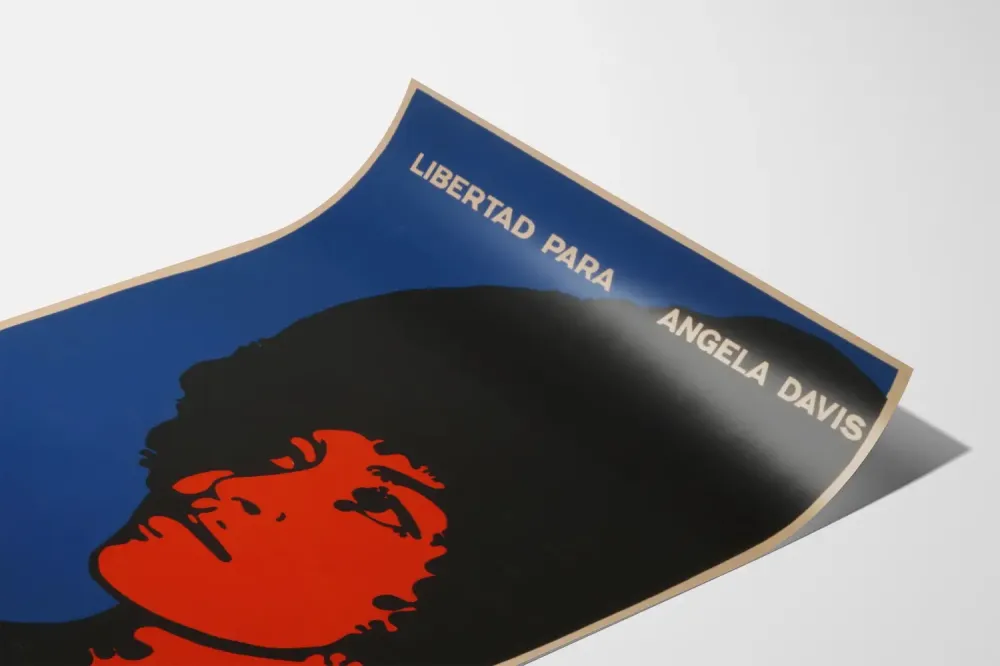 Juliste Libertad Para Angela Davis seinäkoristeeseen