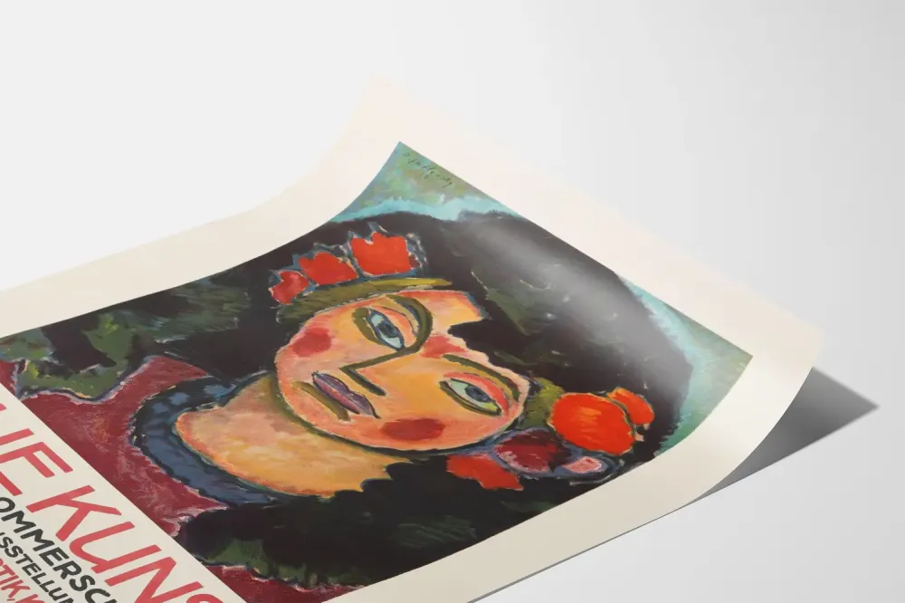 Juliste Neue Kunst - Nykytaiteen näyttely Münchenissä