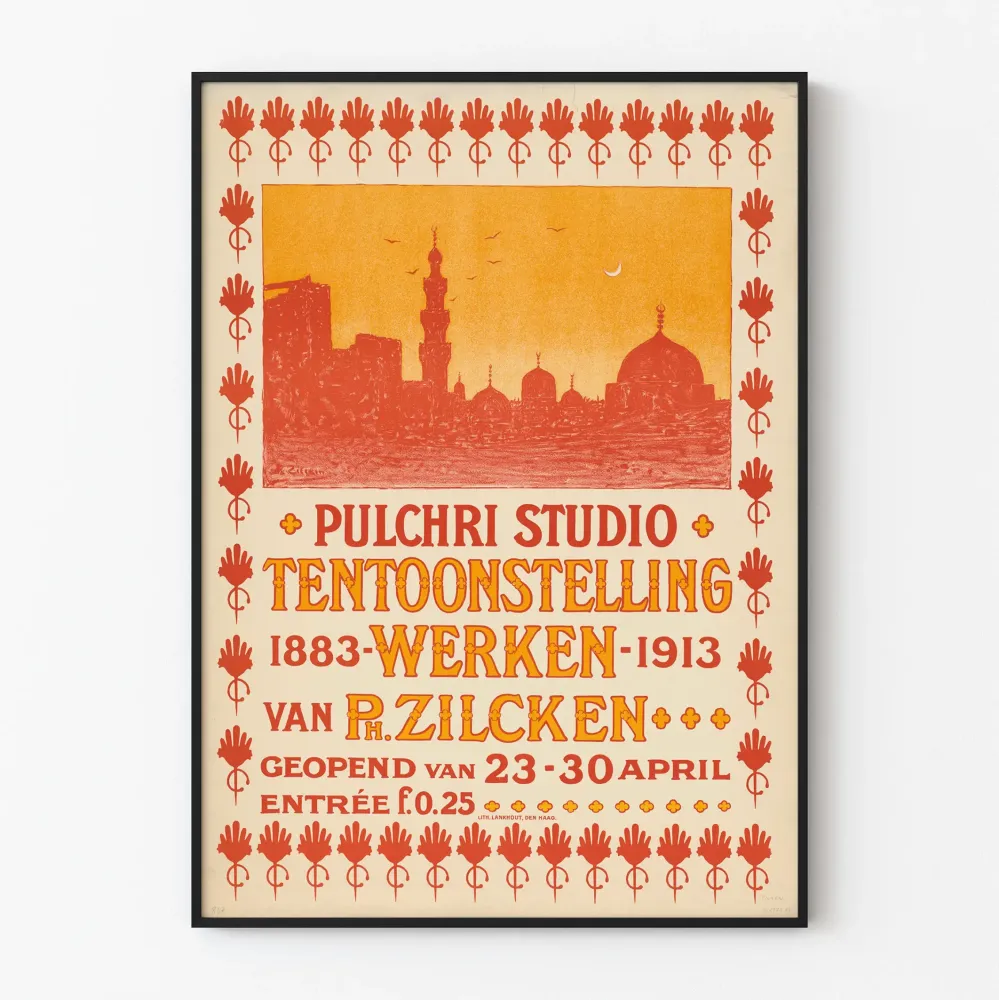 Juliste Pulchri-studion näyttely Philip Zilcken 1883–1913