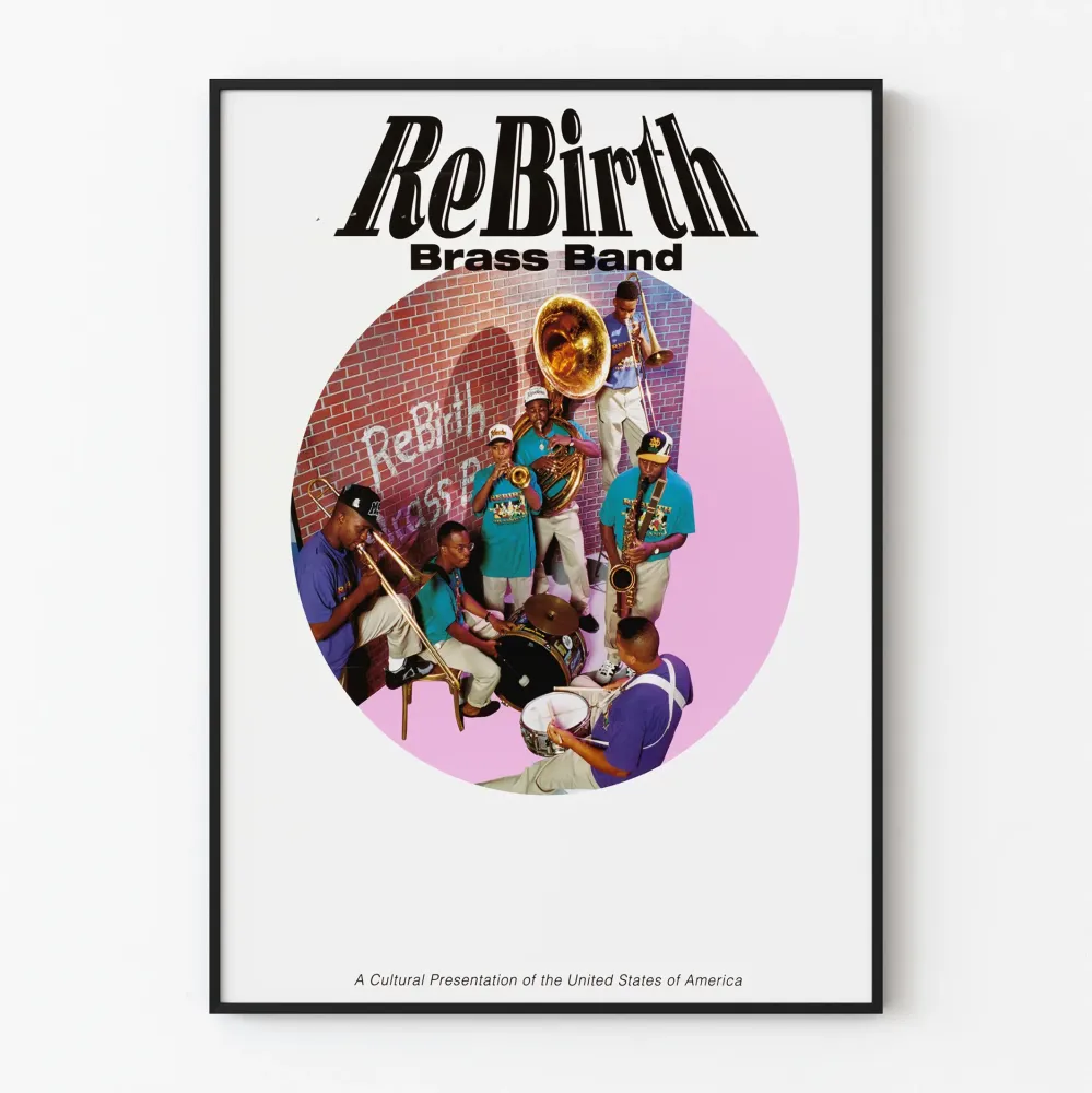 Juliste Rebirth Brass Band - Seinän koristelu Jazz- ja Funk-musiikki