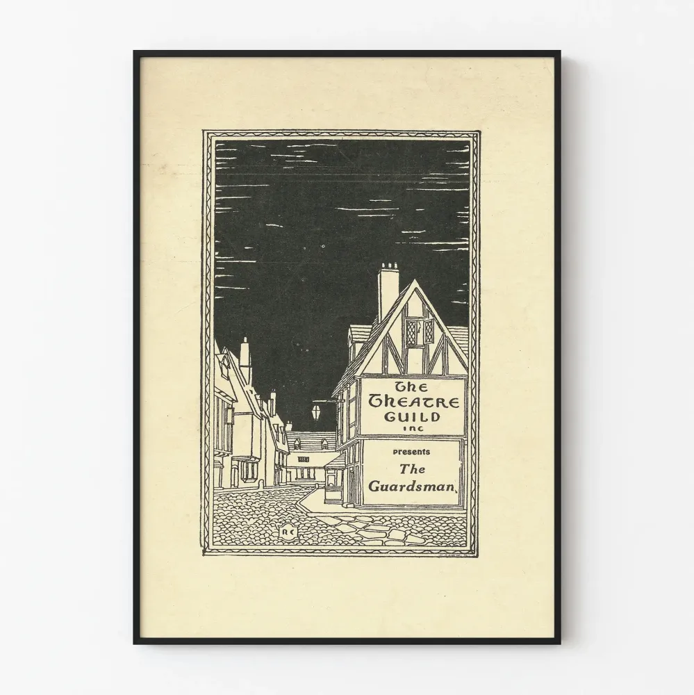 Juliste Teatteri Vintage Guardsman - Theatre Guild