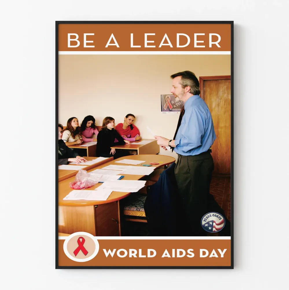 Juliste Tiedotustyöskentely Kansainvälinen HIV/AIDS-päivä 2007