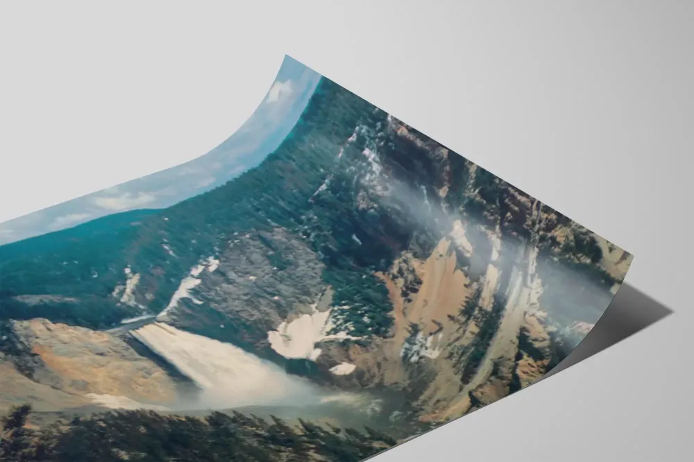 Juliste Vesiputoushääpäivähuivi Yosemite Kansallispuistossa