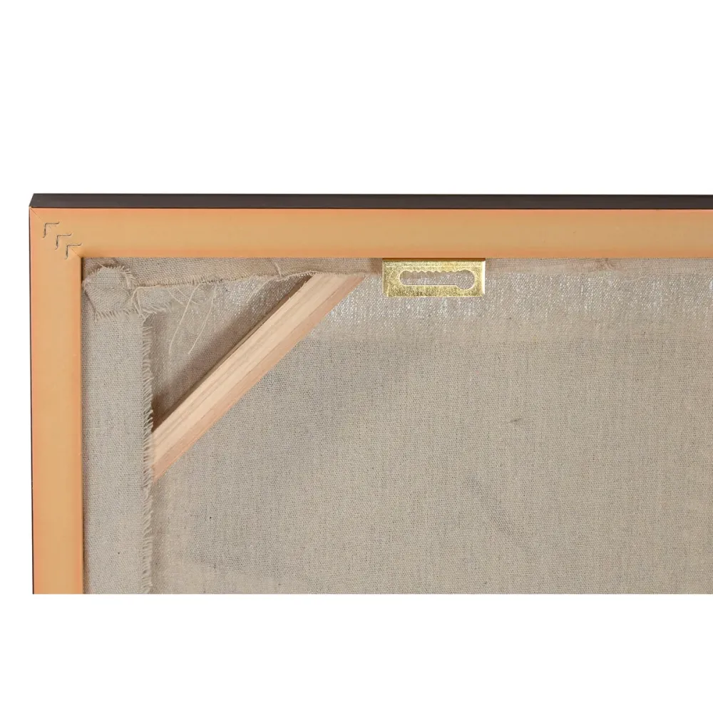Kangas Home ESPRIT Beige Luonnollinen Boho 122 x 4,5 x 62 cm (2 osaa)