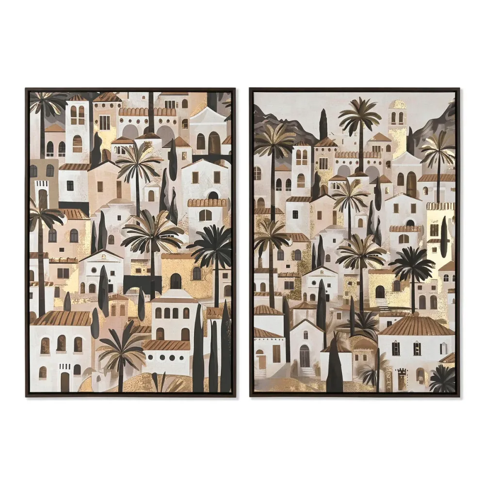 Kangas Home ESPRIT polystyreeni Kangas 63 x 4,5 x 93 cm