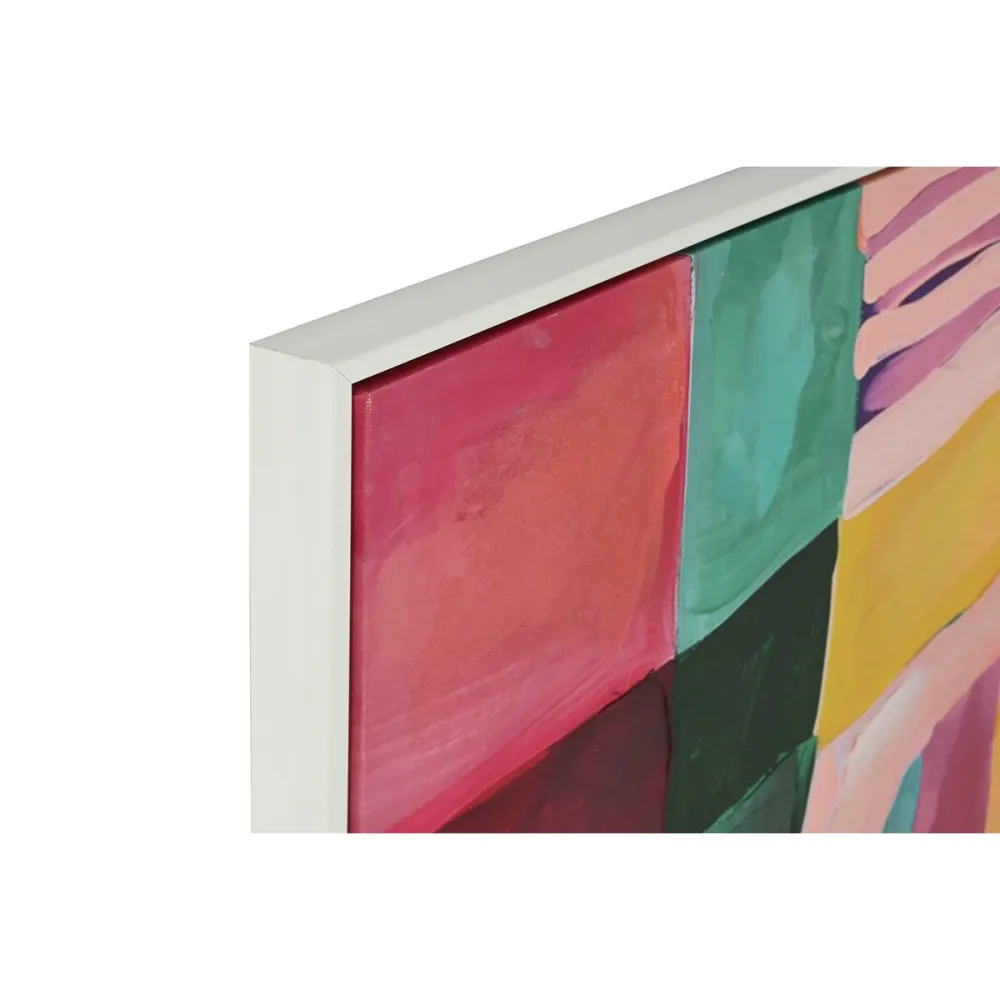 Kangas Home ESPRIT polystyreeni Kangas Moderni Kaupunki 82 x 3,5 x 122 cm (2 osaa)