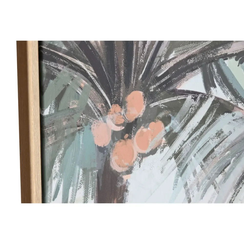 Kangas Home ESPRIT Vihreä Palmut Trooppinen 180 x 4 x 120 cm (3 Kappaletta)