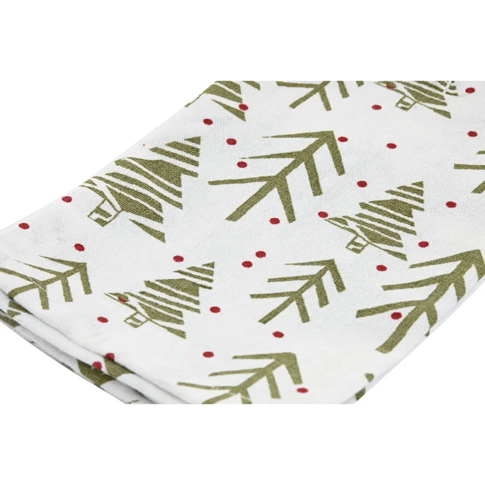 Keittiöliina Home ESPRIT Punainen Vihreä Beige Puut 60 X 0,2 X 40 CM