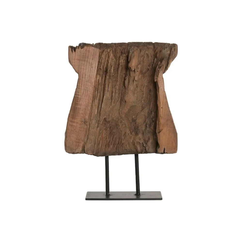Koristehahmo Home ESPRIT Musta Luonnollinen 33 X 17 X 42 CM