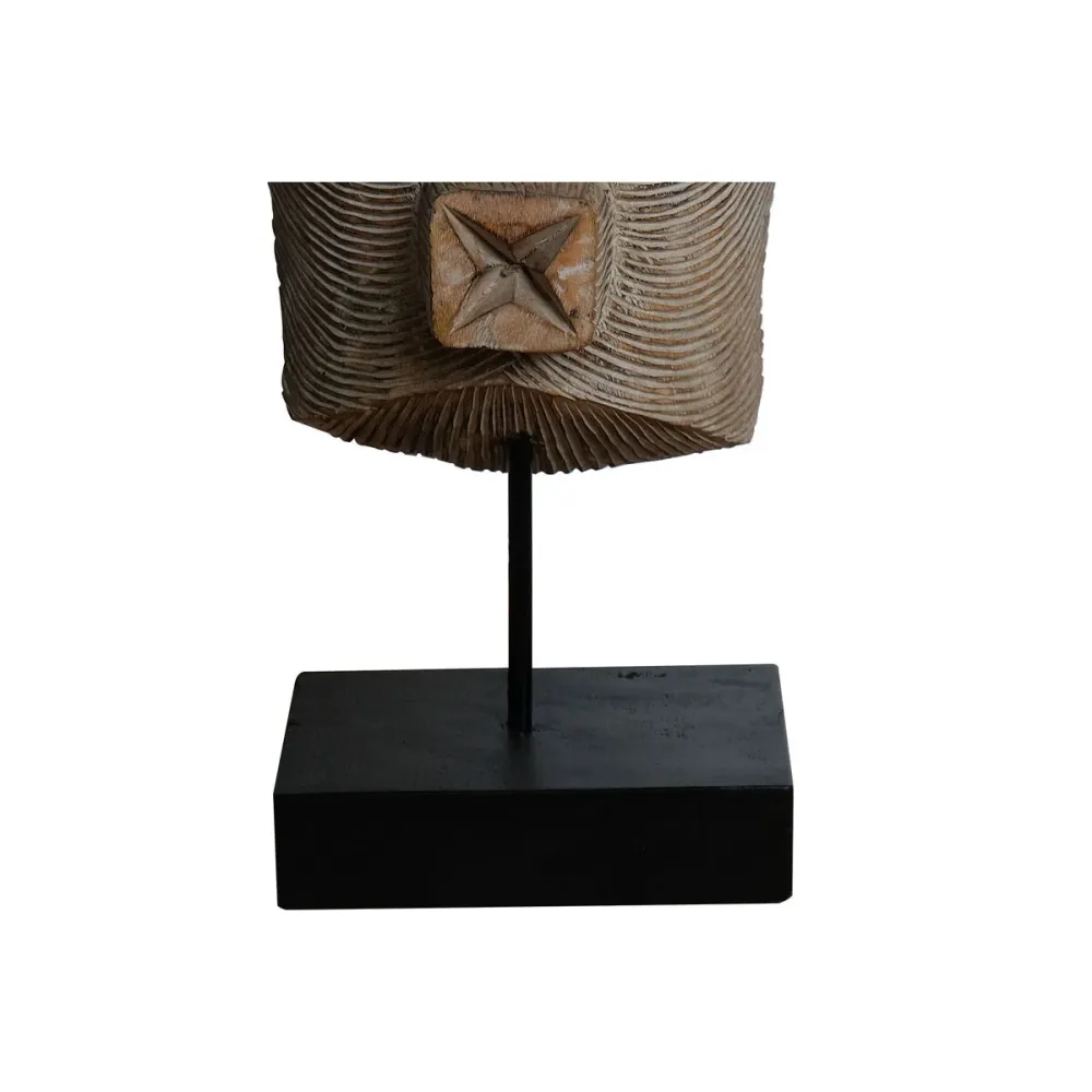 Koristehahmo Home ESPRIT Trooppinen 30 X 15 X 61 CM