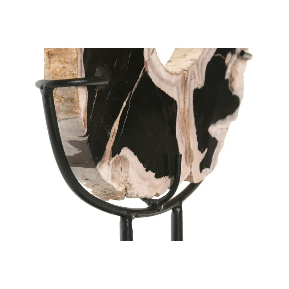 Koristehahmo Home ESPRIT Valkoinen Musta 30 x 11 x 40 cm